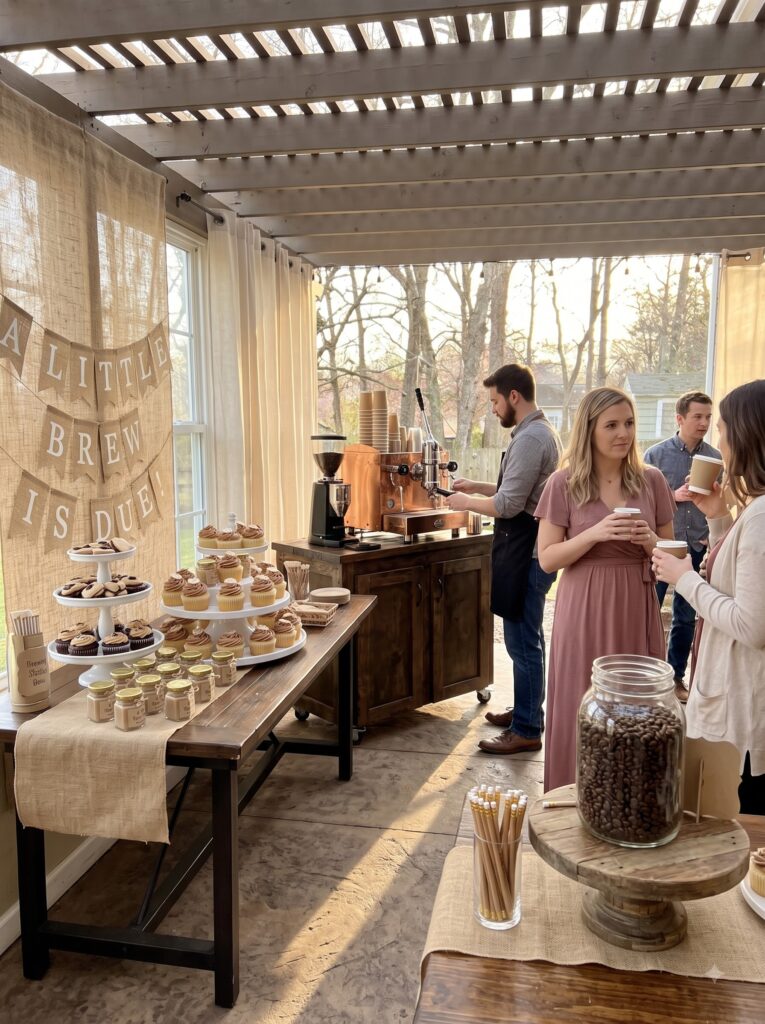Coffee-Scented Candle Favors