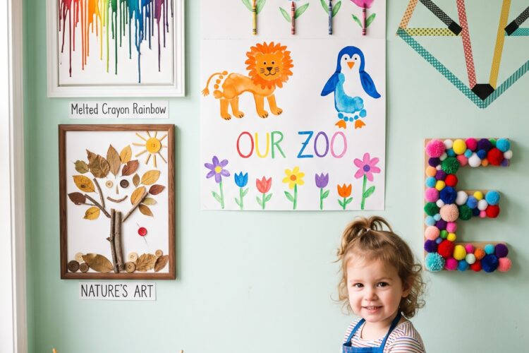 DIY Wall Art Ideas for kids