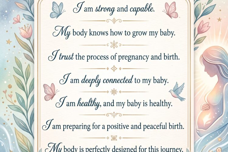 Daily Pregnancy Affirmations