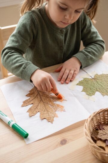 Leaf Crafts for Preschoolers