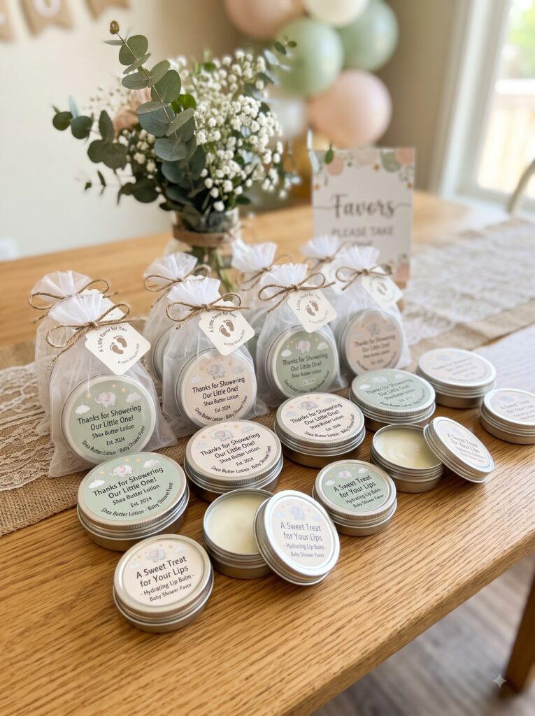 Mini Lotion or Lip Balm Tins