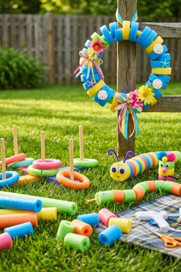 Pool Noodle Crafts