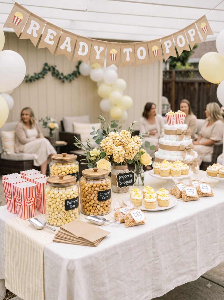 "Ready to Pop" Popcorn Theme