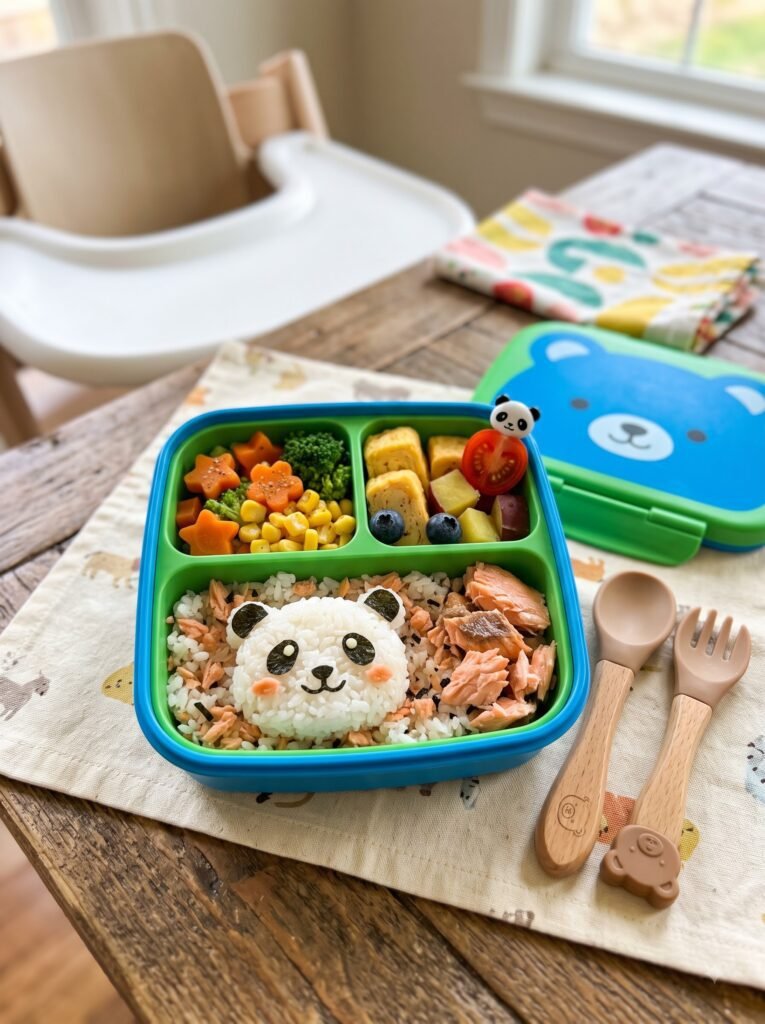 Salmon and Rice Bento