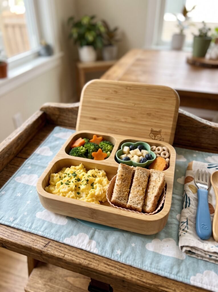 Scrambled Egg and Toast Fingers Box