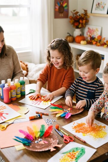Thanksgiving Crafts for Toddlers and Preschoolers