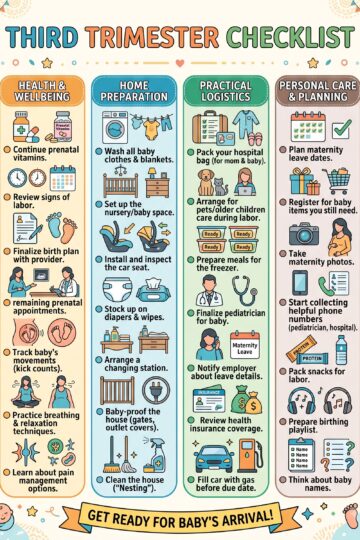 Third Trimester Checklist