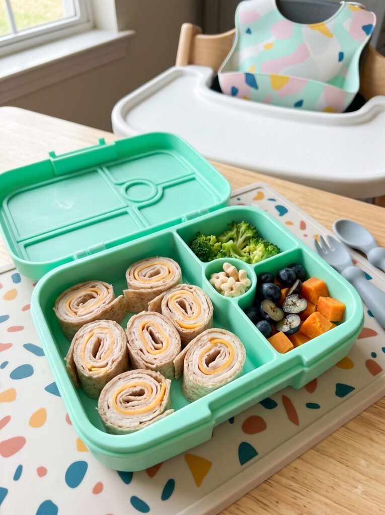 Turkey and Cheese Roll-Up Box