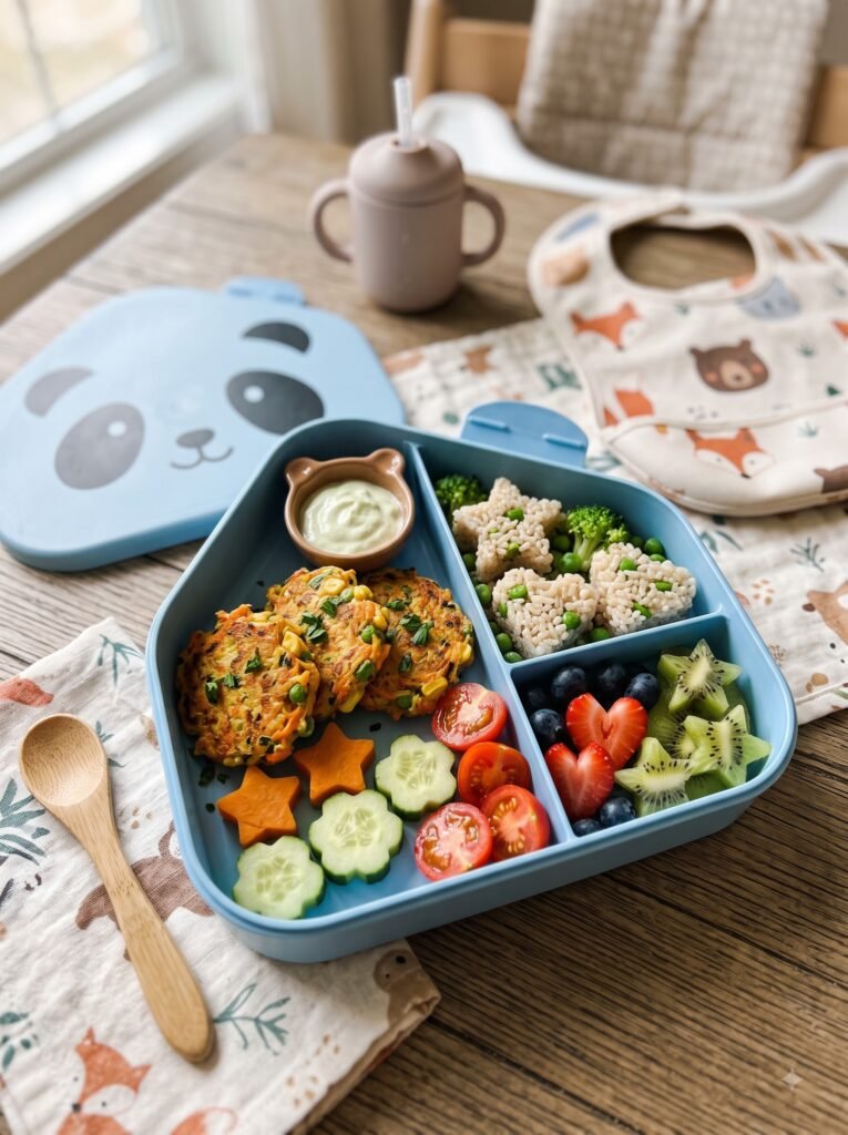 Veggie Fritter Bento