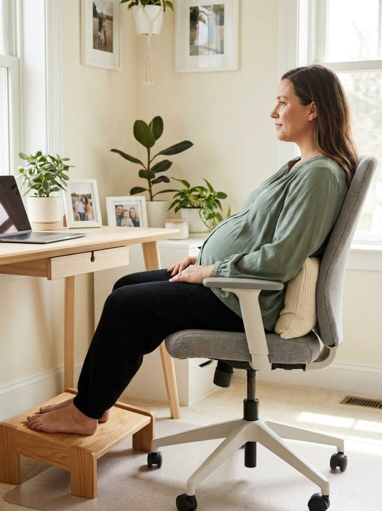 How to Set Up Your Office Chair During Pregnancy